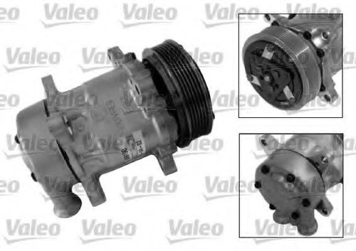 Compresor, climatizare PEUGEOT 206 Hatchback (2A/C) (1998 - 2016) VALEO 699190 piesa NOUA