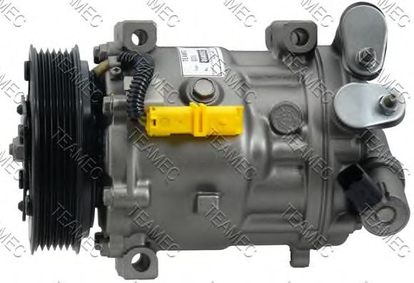 Compresor, climatizare PEUGEOT 407 (6D) (2004 - 2016) TEAMEC 8608552 piesa NOUA