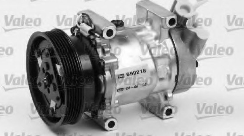 Compresor, climatizare RENAULT CLIO II (BB0/1/2, CB0/1/2) (1998 - 2005) VALEO 699218 piesa NOUA