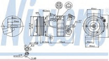 Compresor, climatizare RENAULT LAGUNA III (BT0/1) ...