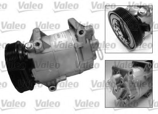 Compresor, climatizare RENAULT MEGANE I (BA0/1) (1995 - 2004) VALEO 699246 piesa NOUA