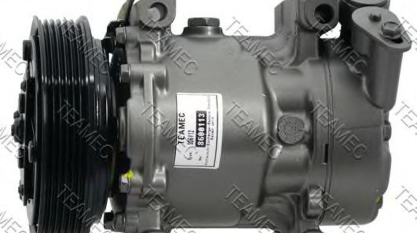 Compresor, climatizare RENAULT MEGANE I (BA0/1) (1995 - 2004) TEAMEC 8600113 piesa NOUA