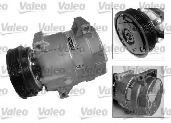 Compresor, climatizare RENAULT MEGANE I Break (KA0/1) (1999 - 2003) VALEO 699197 piesa NOUA