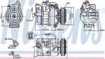 Compresor, climatizare SAAB 9-5 combi (YS3E) NISSE...