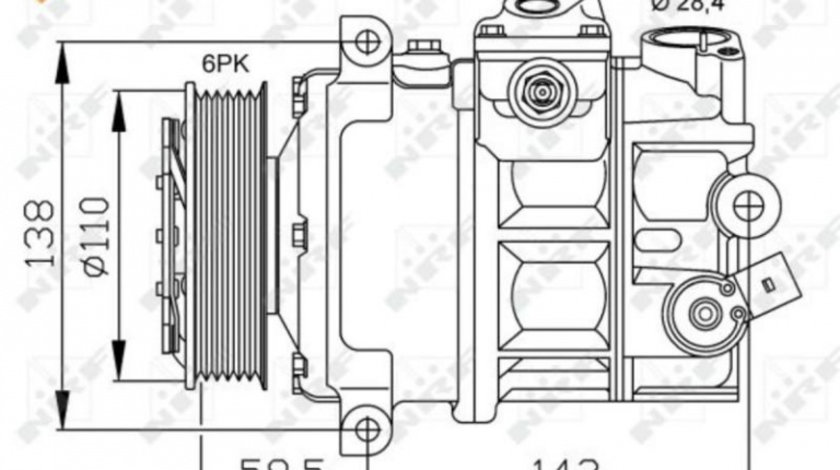 Compresor, climatizare Skoda OCTAVIA (1U2) 1996-2010 #2 1601