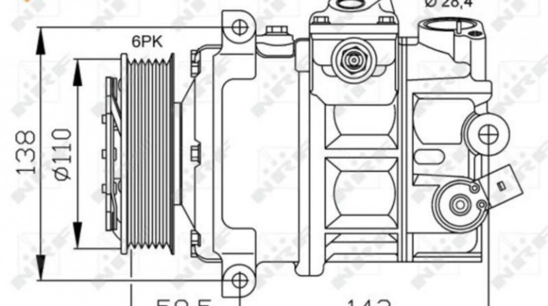 Compresor, climatizare Skoda OCTAVIA Combi (5E5) 2012-2016 #2 1601
