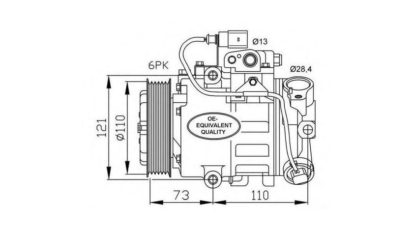 Compresor, climatizare Skoda ROOMSTER (5J) 2006-2016 #2 32225