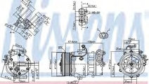 Compresor, climatizare SUZUKI WAGON R+ (MM) (2000 ...