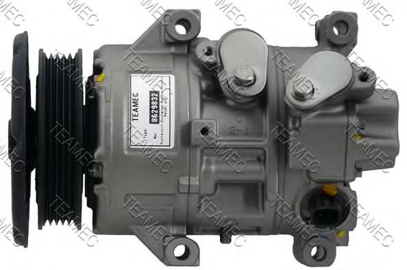 Compresor, climatizare TOYOTA AVENSIS (T25) (2003 - 2008) TEAMEC 8629832 piesa NOUA