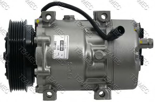 Compresor, climatizare VOLVO S40 I (VS) (1995 - 2004) TEAMEC 8600132 piesa NOUA