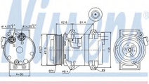 Compresor, climatizare VOLVO V70 II (SW) (2000 - 2...