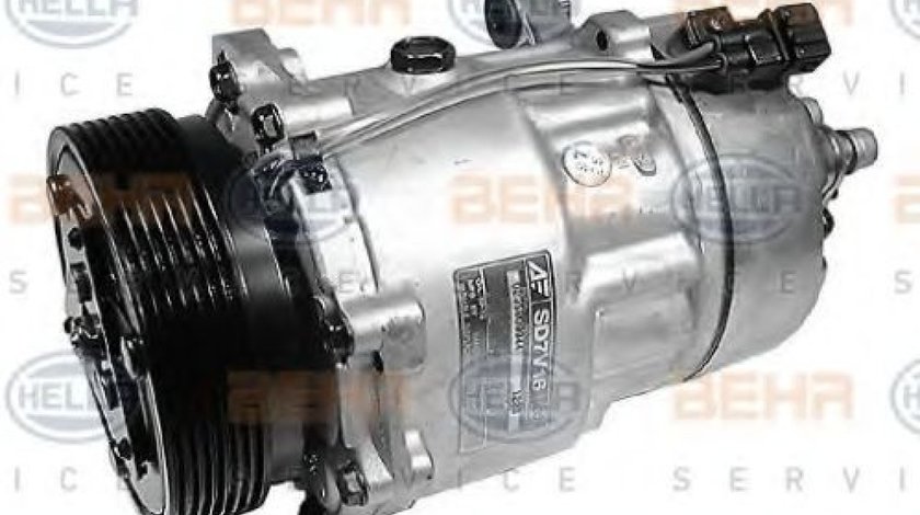 Compresor, climatizare VW BORA (1J2) (1998 - 2005) HELLA 8FK 351 127-351 piesa NOUA