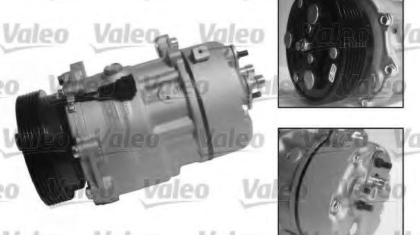 Compresor, climatizare VW SHARAN (7M8, 7M9, 7M6) (1995 - 2010) VALEO 813200 piesa NOUA