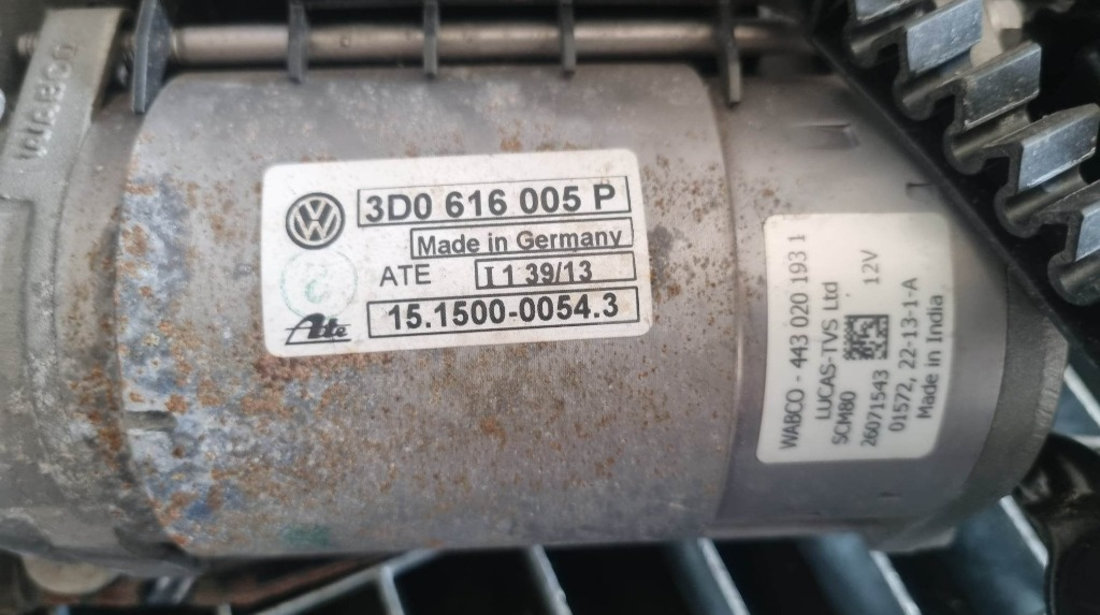 Compresor perne aer VW Phaeton cod piesa : 3D0616005P
