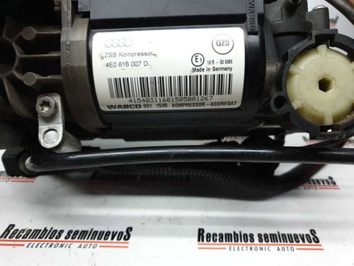 Compresor SUSPENSIE, aer Audi A6, 4E0616007D,