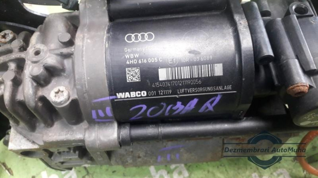 Compresor suspensie Audi A8 (2009->) [4H_] 4h0616005c