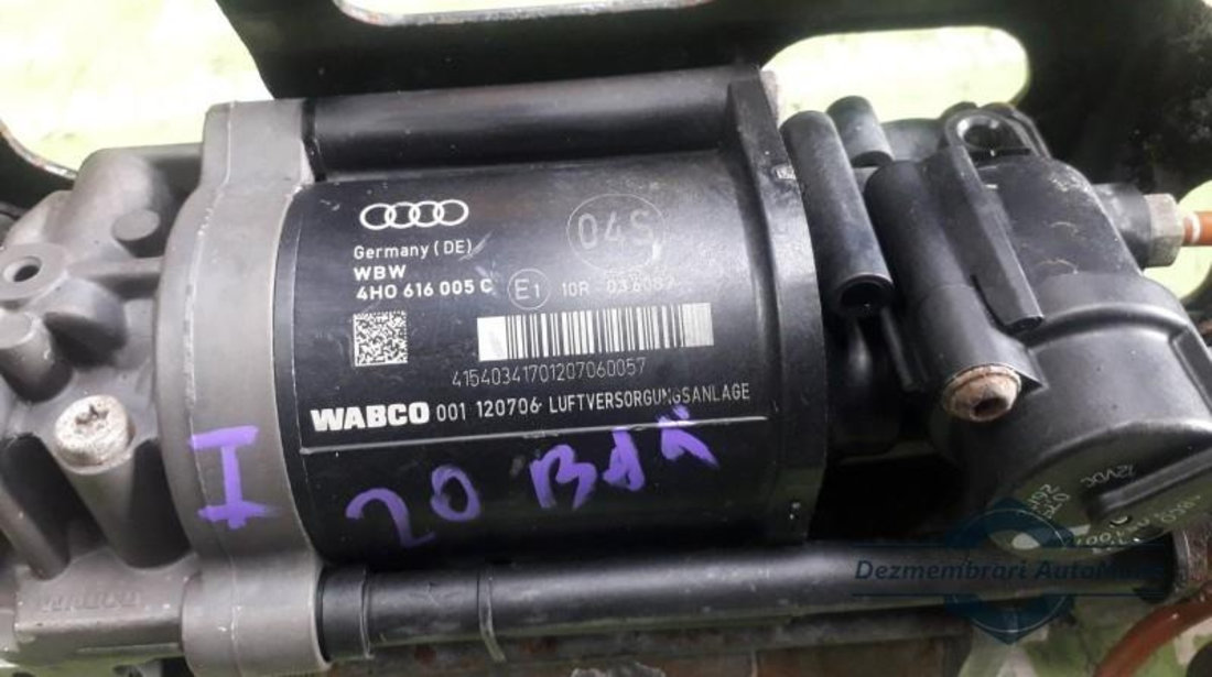 Compresor suspensie Audi A8 (2009->) [4H_] 4h0616005c