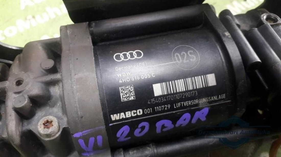 Compresor suspensie Audi A8 (2009->) [4H_] 4h0616005c