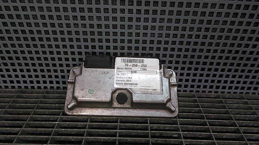 COMPUTER BORD SKODA FABIA 1.4 INJ (2007 - 2014)