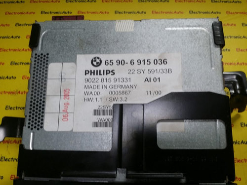 Computer Navigatie BMW, 65906915036, 902201591331
