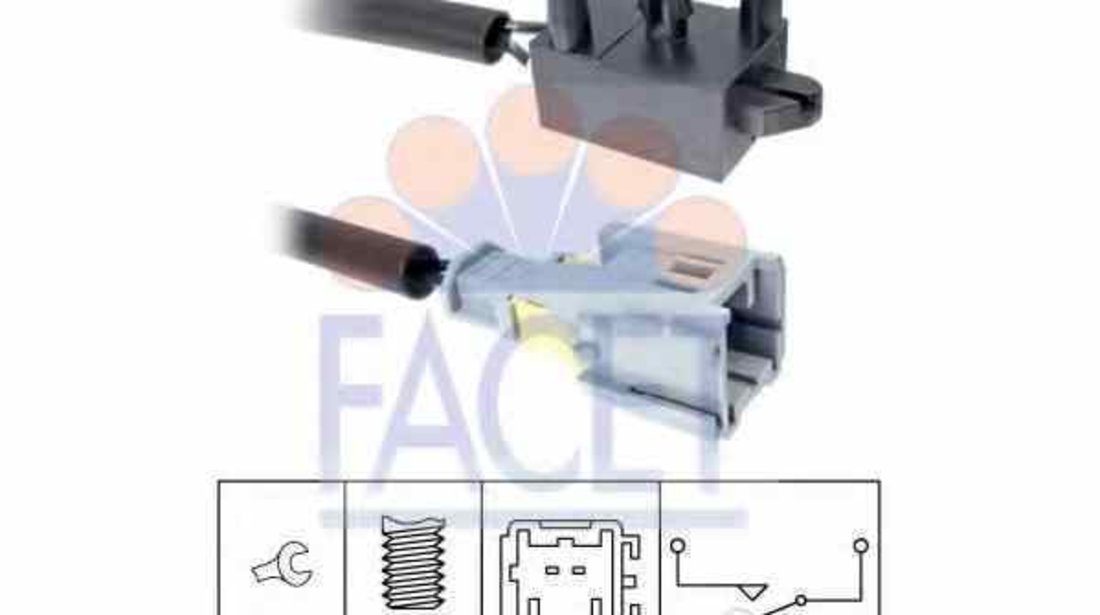 Comutator actionare ambreiaj Tempomat CITROËN C5 II RC FACET 7.1210