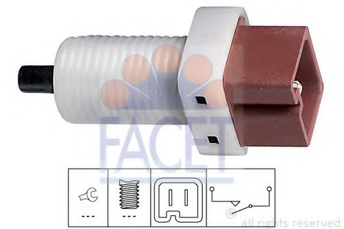 Comutator, actionare ambreiaj (Tempomat) CITROEN C8 (EA, EB) (2002 - 2016) FACET 7.1192 piesa NOUA