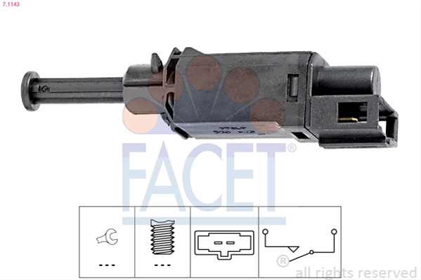 Comutator, Actionare Ambreiaj (tempomat) Facet Ford 7.1143