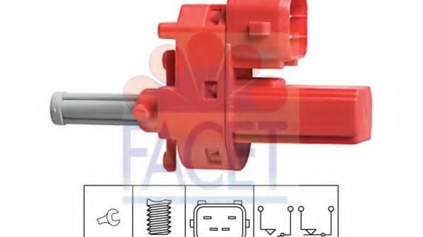 Comutator, actionare ambreiaj (Tempomat) FORD FUSION (JU) (2002 - 2012) FACET 7.1140 piesa NOUA