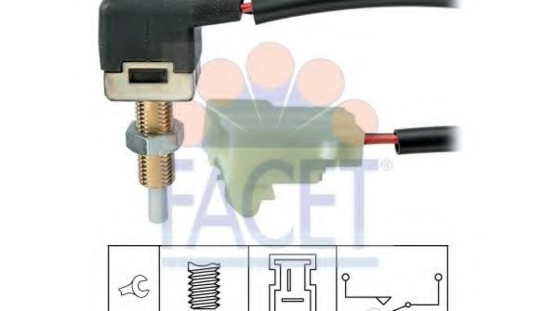 Comutator, actionare ambreiaj (Tempomat) HYUNDAI i20 (PB, PBT) (2008 - 2014) FACET 7.1297 piesa NOUA