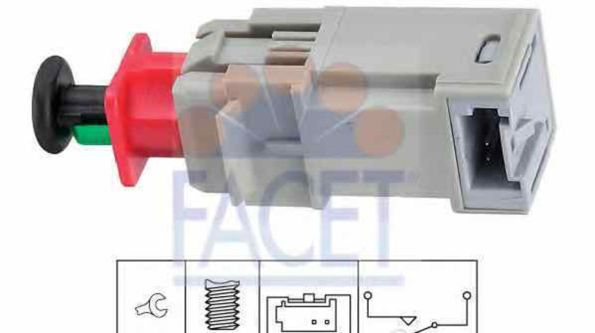Comutator actionare ambreiaj Tempomat OPEL VECTRA C FACET 7.1207