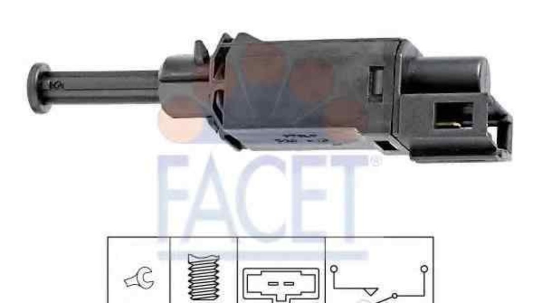 Comutator, actionare ambreiaj (Tempomat) VW TRANSPORTER IV bus (70XB, 70XC, 7DB, 7DW) FACET 7.1143