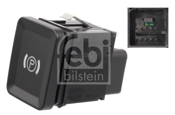 Comutator, actionare frana de parcare (37606 FEBI BILSTEIN) VW