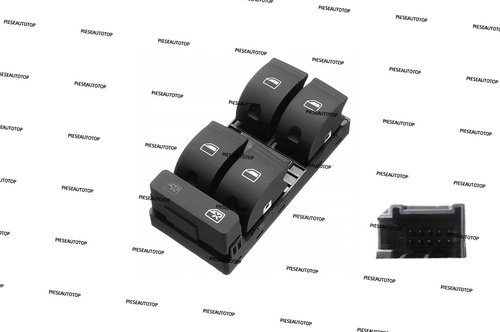 Comutator Butoane geamuri electrice sofer Seat Exeo 2009-2013 NOU 8E0959851B 8Z0959851B98 (10 PINI)