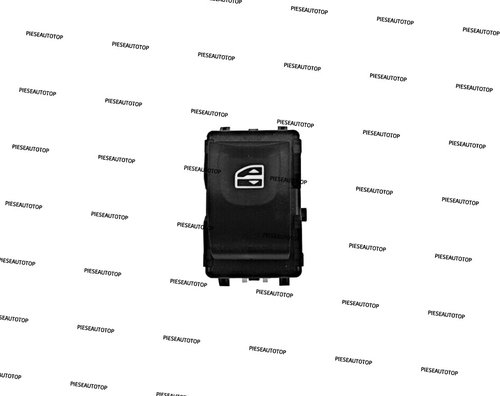 Comutator Buton geam electric Dacia Logan 2 2013-2016 NOU 254217475R (6 PINI) LUMINA PORTOCALIE