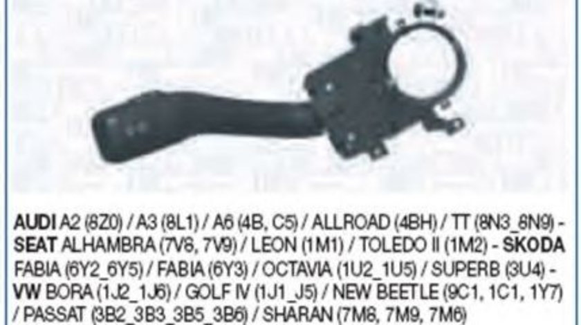 Comutator coloana directie AUDI A2 (8Z0) (2000 - 2005) MAGNETI MARELLI 000050098010 piesa NOUA