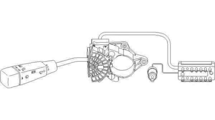 Comutator coloana directie MERCEDES-BENZ E-CLASS cupe C124 TOPRAN 400 521