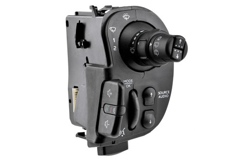 COMUTATOR COLOANA DIRECTIE, RENAULT CLIO III 2005-,KANGOO 2008-,MODUS 2005-/WIPER AND RADIO SWITCH W...