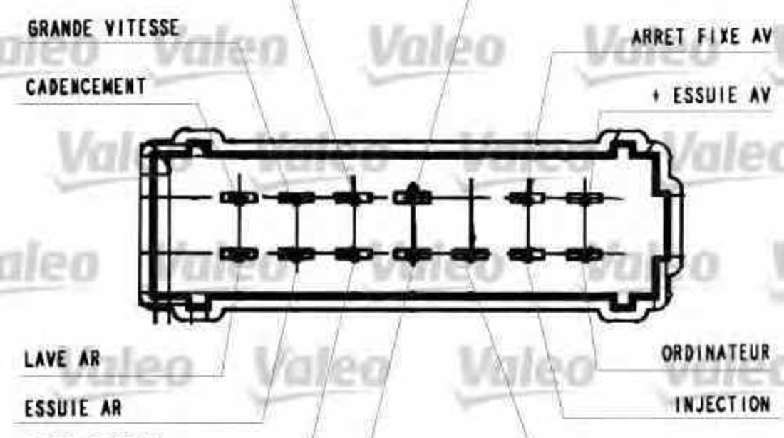 Comutator coloana directie RENAULT MEGANE I Cabriolet EA0/1 VALEO 251442