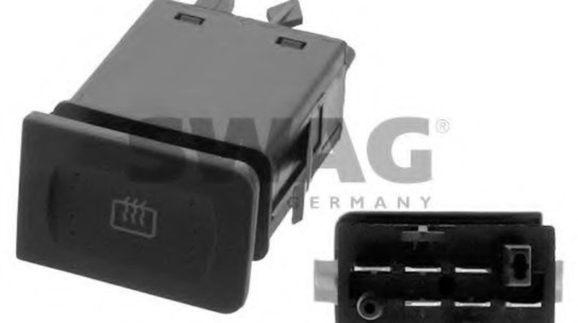 Comutator, incalzire luneta VW GOLF IV (1J1) (1997 - 2005) SWAG 30 93 8627 piesa NOUA