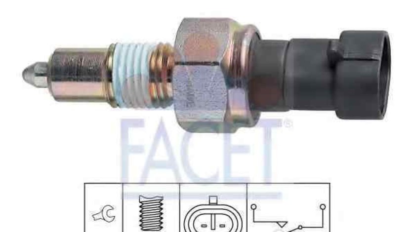 Comutator, lampa marsalier FIAT 500 C (312) FACET 7.6067