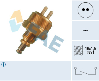 Comutator, lampa marsarier (41130 FAE) MERCEDES-BENZ