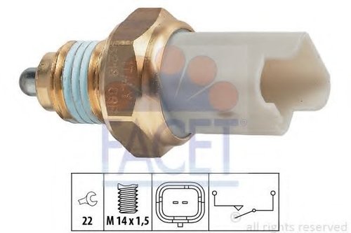 Comutator, lampa marsarier CITROEN C5 III Break (TD) (2008 - 2016) FACET 7.6218 piesa NOUA