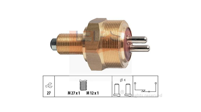 Comutator lampa marsarier / comutator lumini marsarier Mercedes VITO caroserie (638) 1997-2003 #2 0005455409