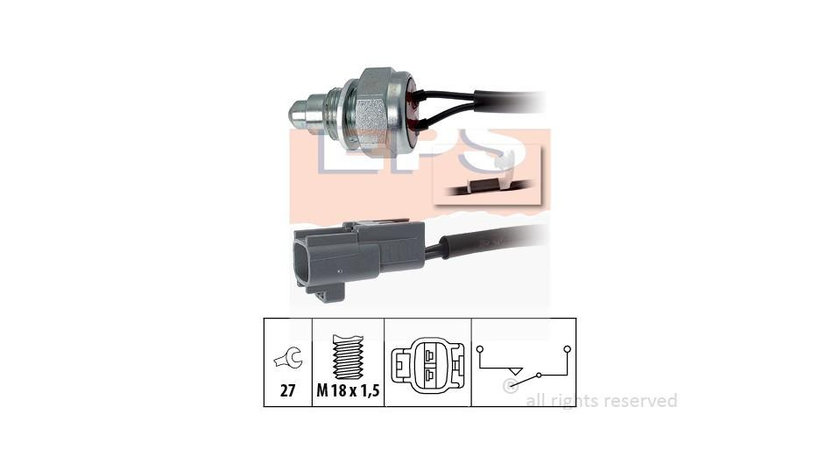 Comutator lampa marsarier / comutator lumini marsarier Toyota AURIS (NRE15_, ZZE15_, ADE15_, ZRE15_, NDE15_) 2006-2016 #2 008621621