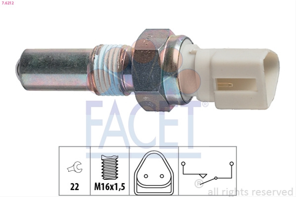 Comutator, Lampa Marsarier Facet Ford 7.6212