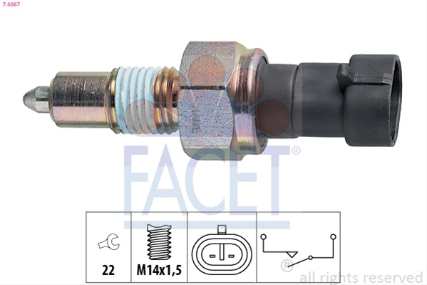 Comutator, Lampa Marsarier Facet Opel 7.6067
