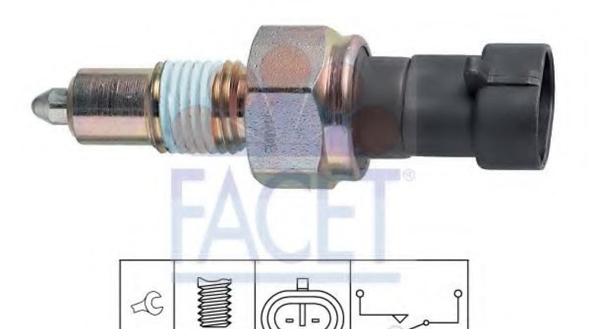 Comutator, lampa marsarier FIAT 500 (312) (2007 - 2016) FACET 7.6067 piesa NOUA