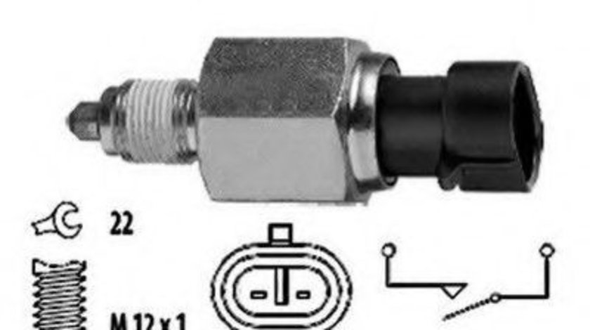 Comutator, lampa marsarier FIAT DOBLO Combi (263) (2010 - 2016) MEAT & DORIA 36033 piesa NOUA