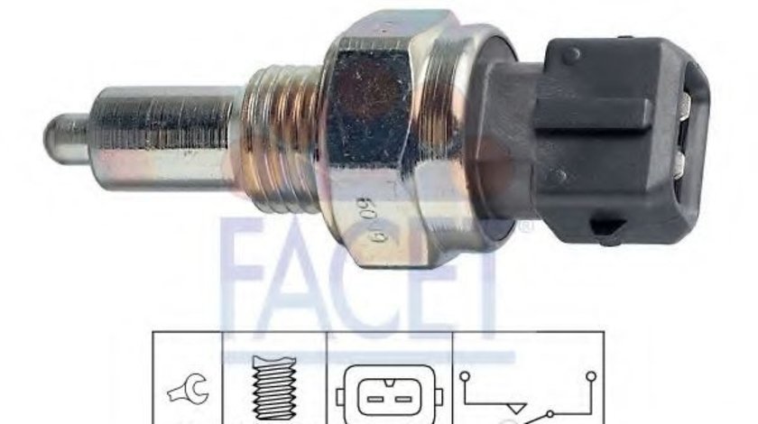 Comutator, lampa marsarier FIAT DUCATO bus (230) (1994 - 2002) FACET 7.6099 piesa NOUA