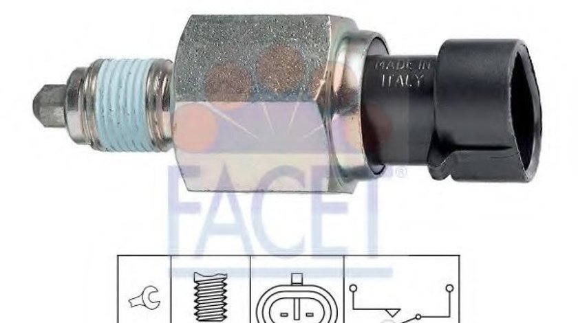 Comutator, lampa marsarier FIAT LINEA (323) (2007 - 2016) FACET 7.6196 piesa NOUA